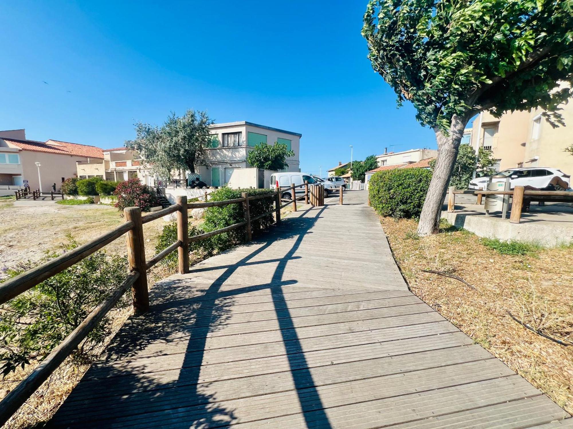 Perle Du Rivage - Plage 50M, Clim, Wifi, 2 Pers Fos-sur-Mer Buitenkant foto