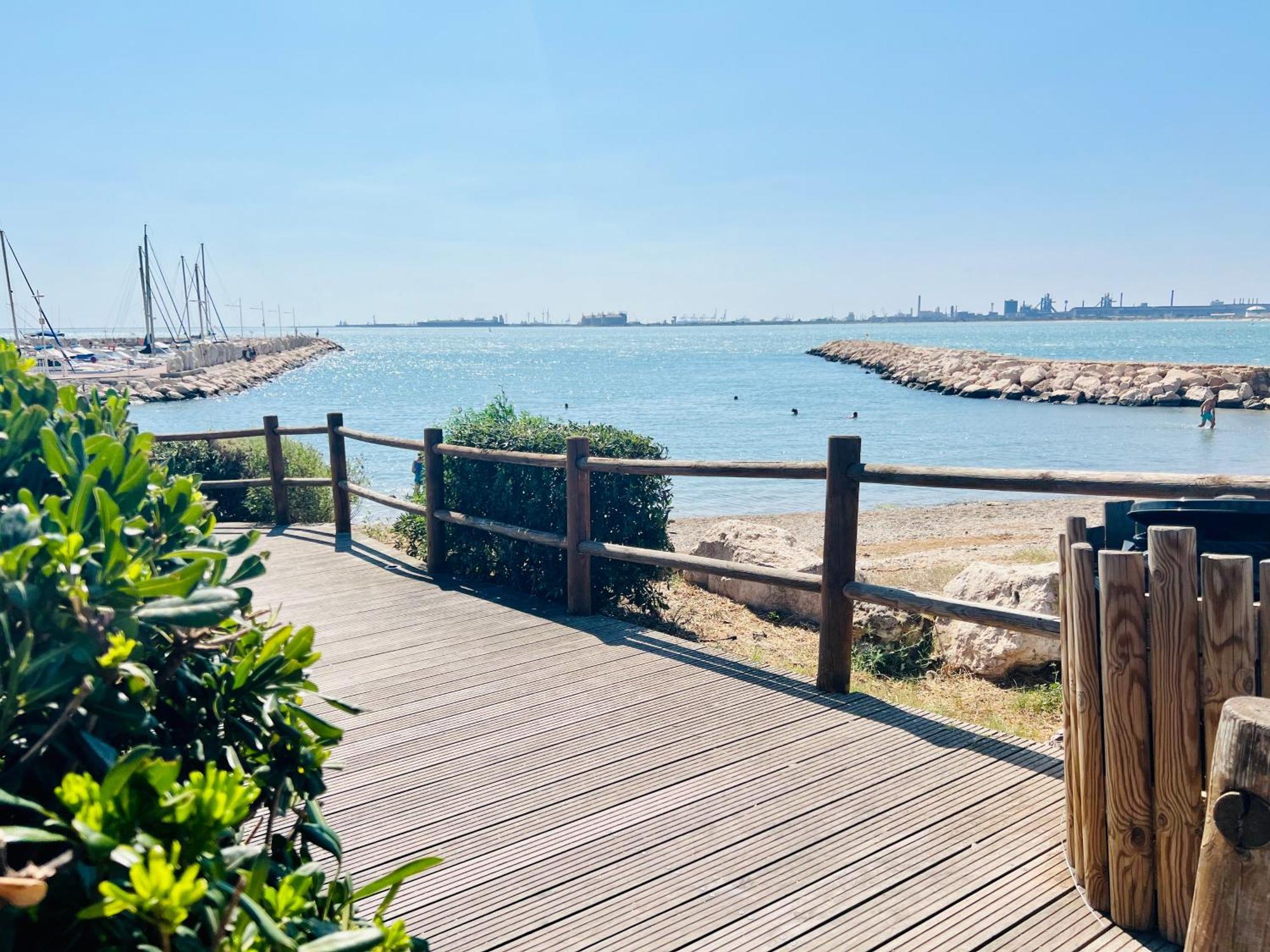 Perle Du Rivage - Plage 50M, Clim, Wifi, 2 Pers Fos-sur-Mer Buitenkant foto
