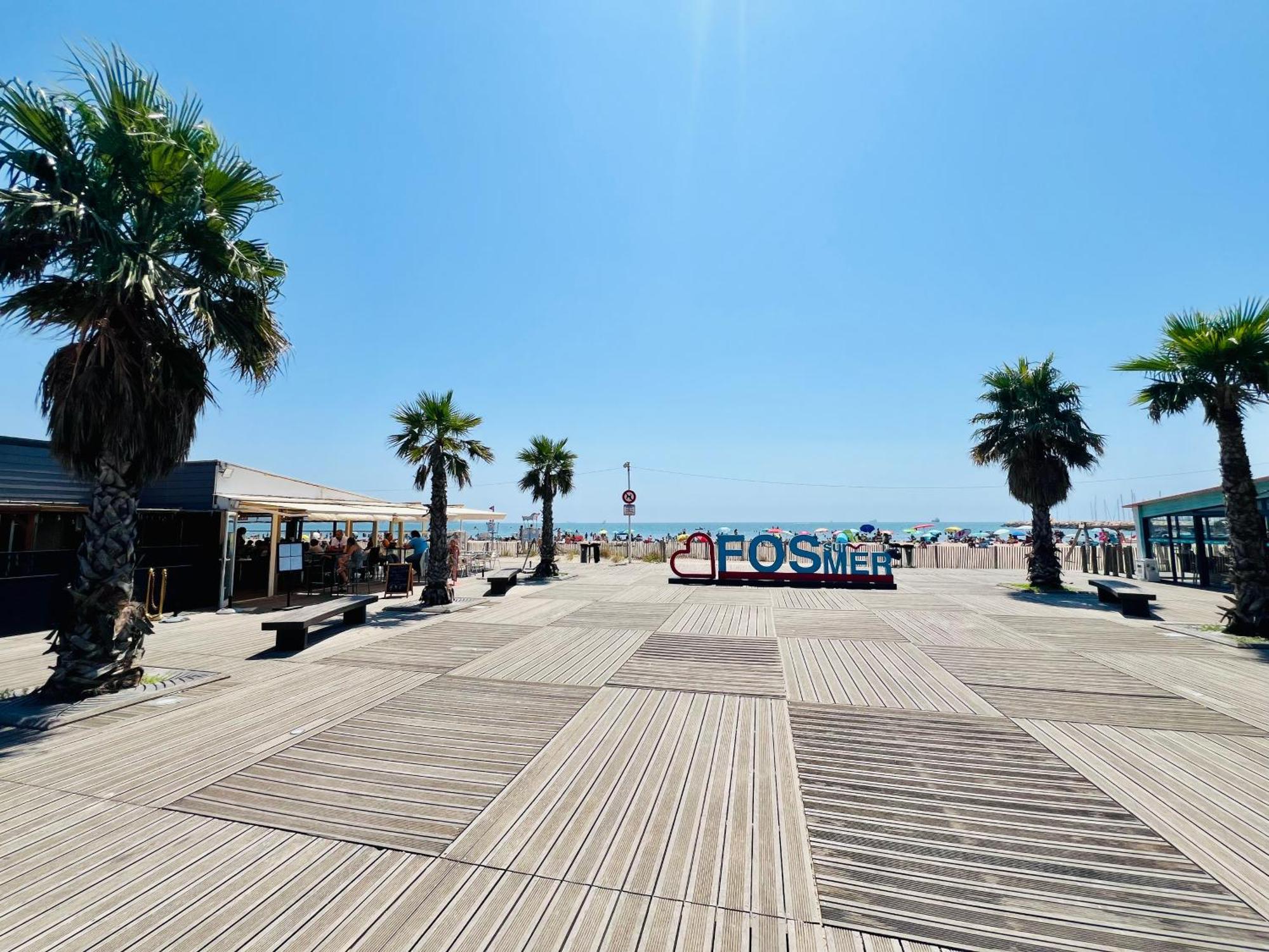 Perle Du Rivage - Plage 50M, Clim, Wifi, 2 Pers Fos-sur-Mer Buitenkant foto